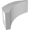 Ekena Millwork 6-in. W x 14-in. D x 14-in. H Thorton Architectural Grade PVC Knee Brace BRCP06X14X14THR - alternate 4